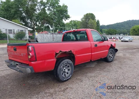 2004 Chevrolet Silverado 1500 Work Truck из США, поврежденный, VIN 1GCEC14X14Z148797